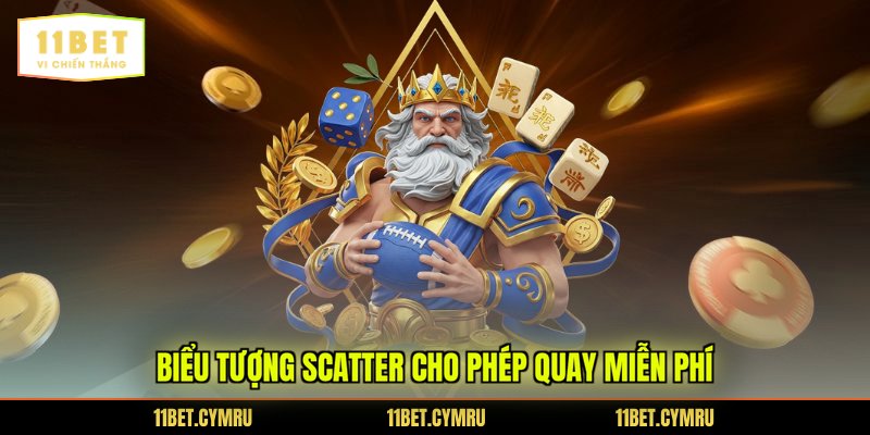 Biểu tượng Scatter cho phép quay miễn phí